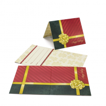 Gift Card Carrier Gold Bow - 250pk