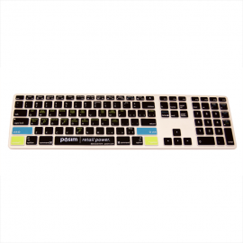 POSIM EVO - Thin Keyboard - Wireless Keyboard Square Function Keys